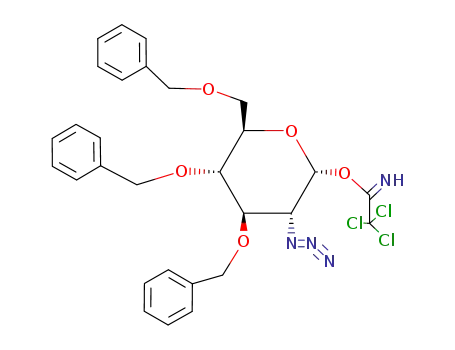 2-azido-2-deoxy-3,4,6-tri-O-benzyl-α-D-glucopyranosyl trichloroacetimidate