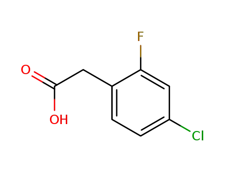 4-Chloro-2-fluorophenylacetic acid