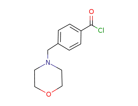 4-(4-morpholinylmethyl)benzoyl chloride