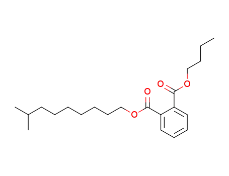 Molecular Structure of 89-18-9 (8-methylnonyl butyl benzene-1,2-dicarboxylate)