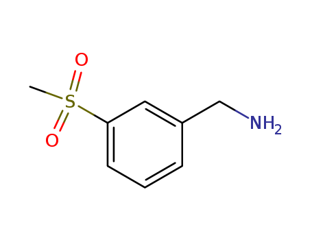 1-[3-(Methylsulfonyl)phenyl]methanamine