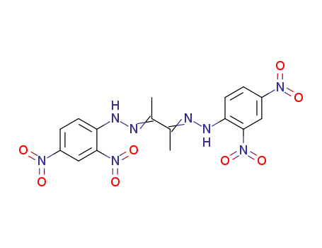 Molecular Structure of 1179-29-9 (Diacetyl Bis(2,4-dinitrophenylhydrazone))