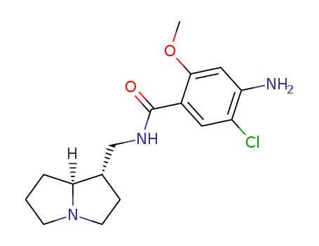 4-amino-5-chloro-N-[(1S,7aS)-hexahydro-1H-pyrrolizin-1-ylmethyl]-2-methoxybenzamide