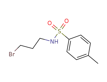 Molecular Structure of 3245-95-2 (Benzenesulfonamide, N-(3-bromopropyl)-4-methyl-)