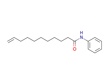 Molecular Structure of 29246-34-2 (10-Undecenamide, N-phenyl-)