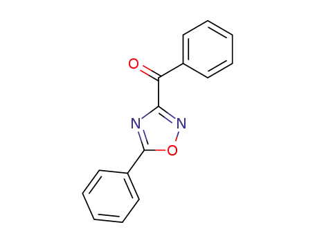 Molecular Structure of 23572-06-7 (Methanone, phenyl(5-phenyl-1,2,4-oxadiazol-3-yl)-)
