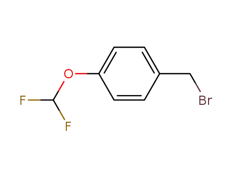 Molecular Structure of 3447-53-8 (4-(Difluoromethoxy)benzyl bromide)