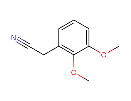 Molecular Structure of 4468-57-9 (2,3-DIMETHOXYPHENYLACETONITRILE)