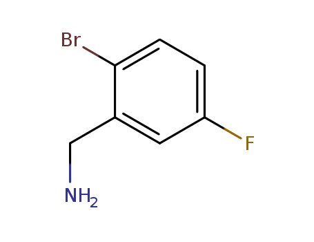 2-Bromo-5-fluorobenzylamine cas no. 747392-34-3 98%