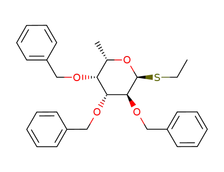 ethyl 2,3,4-tri-O-benzyl-1-thio-α-L-fucopyranoside
