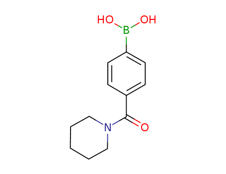 Boronic acid,B-[4-(1-piperidinylcarbonyl)phenyl]-