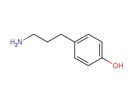 Molecular Structure of 57400-89-2 (4-(3-AMINOPROPYL)PHENOL)
