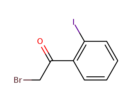 Molecular Structure of 113258-84-7 (Ethanone, 2-broMo-1-(2-iodophenyl)-)