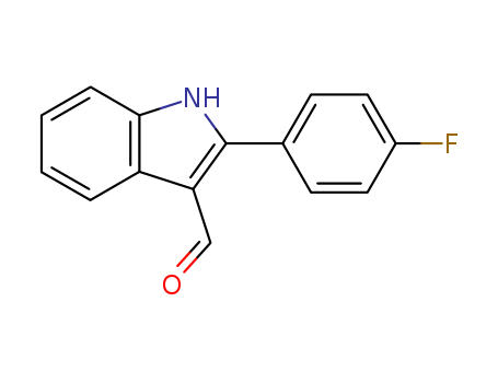 2-(4-Fluorophenyl)-1H-indole-3-carboxaldehyde