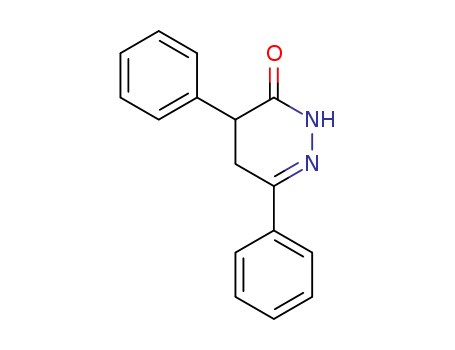 3(2H)-Pyridazinone,4,5-dihydro-4,6-diphenyl- cas  2166-09-8