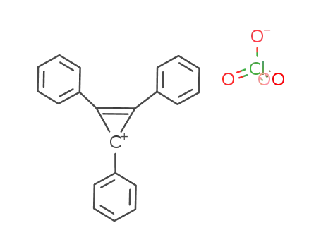 Cyclopropenylium, triphenyl-, perchlorate