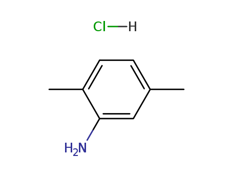 Benzenamine,2,5-dimethyl-, hydrochloride (1:1)