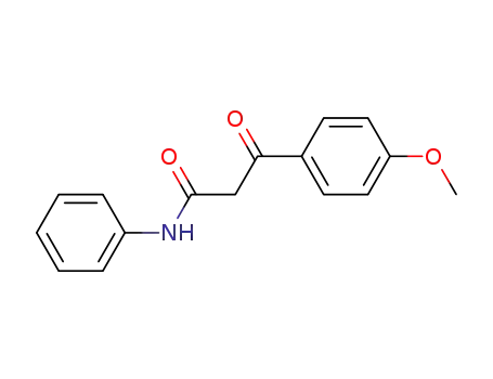 3-(4-methoxyphenyl)-3-oxo-N-phenylpropanamide