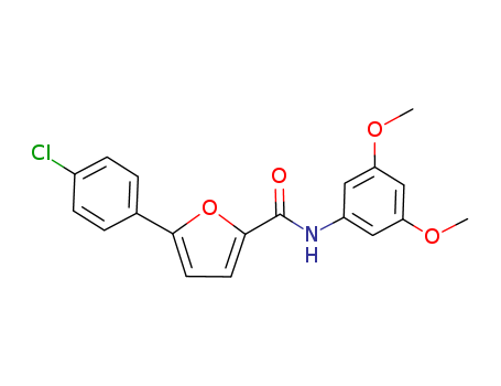 944261-79-4 2-Furancarboxamide,5-(4-chlorophenyl)-N-(3,5-dimethoxyphenyl)-