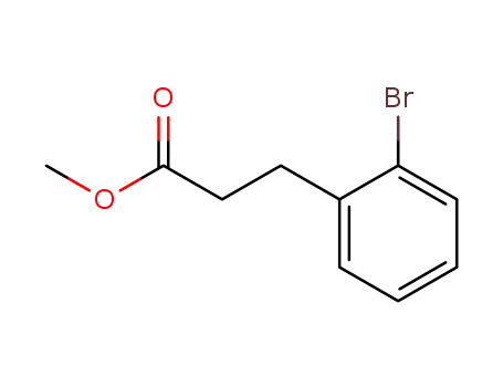 Molecular Structure of 66191-86-4 (methyl 3-(2-bromophenyl)propanoate)