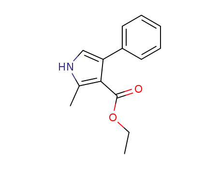 Molecular Structure of 3274-63-3 (ethyl 2-methyl-4-phenyl-1H-pyrrole-3-carboxylate)