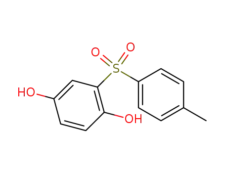 Molecular Structure of 30958-16-8 (5-Methyl-2-(phenylsulfonyl)hydroquinone)