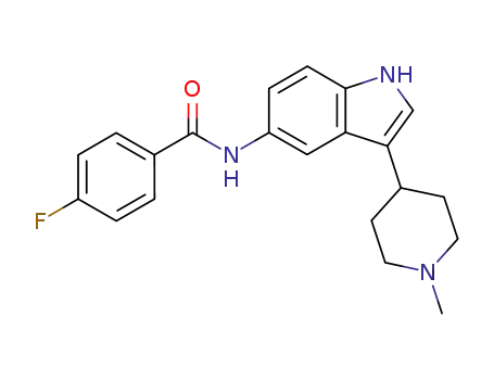 Molecular Structure of 182563-08-2 (LY 334370 HYDROCHLORIDE)