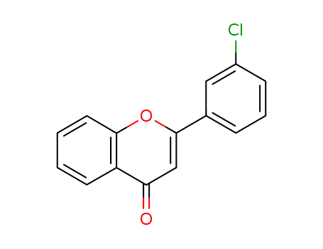 4H-1-Benzopyran-4-one, 2-(3-chlorophenyl)-