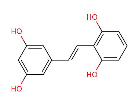 2-[(1E)-2-(3,5-Dihydroxyphenyl)ethenyl]-1,3-benzenediol