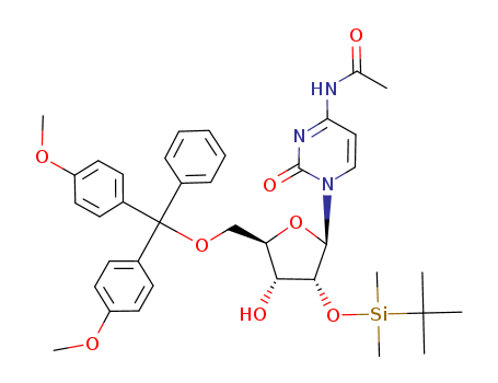 N-(1-((2R,3R,4R,5R)-5-((Bis(4-methoxyphenyl)(phenyl)methoxy)methyl)-3-((tert-butyldimethylsilyl)oxy)-4-hydroxytetrahydrofuran-2-yl)-2-oxo-1,2-dihydropyrimidin-4-yl)acetamide