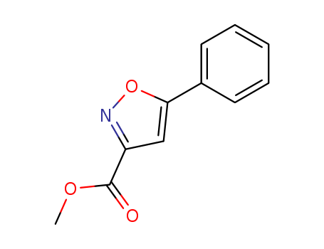 3-Isoxazolecarboxylicacid, 5-phenyl-, methyl ester