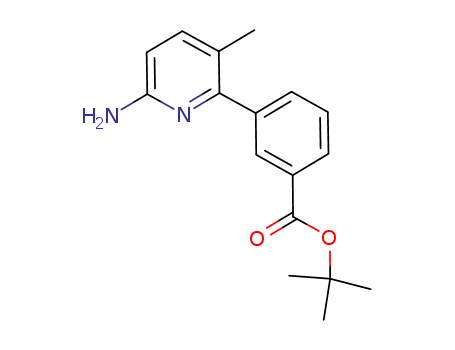 Tert-butyl 3-(6-amino-3-methylpyridin-2-yl)benzoate