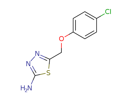 1,3,4-Thiadiazol-2-amine, 5-[(4-chlorophenoxy)methyl]-