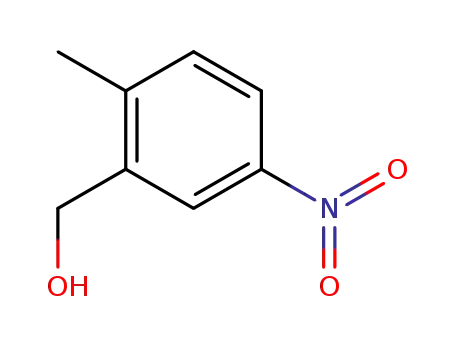 Molecular Structure of 22474-47-1 ((2-METHYL-5-NITROPHENYL)METHANOL)