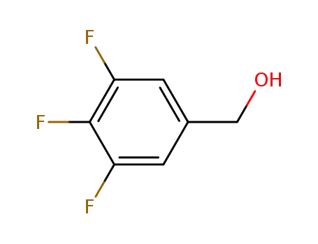 Molecular Structure of 220227-37-2 (3,4,5-Trifluorobenzenemethanol)