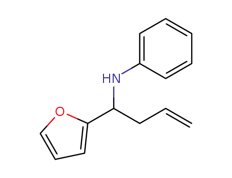N-[1-(2-furyl)-3-butenyl]phenylamine