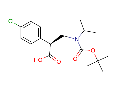 (S)-3-((tert-butoxycarbonyl)(isopropyl)amino)-2-(4-chlorophenyl)propionic acid