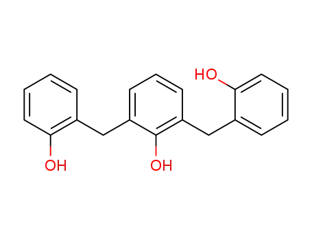 Molecular Structure of 2677-32-9 (Phenol, 2,6-bis[(2-hydroxyphenyl)methyl]-)