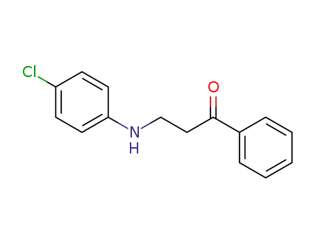 1-Propanone, 3-[(4-chlorophenyl)amino]-1-phenyl-