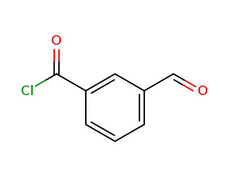Molecular Structure of 75650-38-3 (Benzoyl chloride, 3-formyl- (9CI))