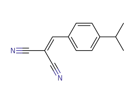 Molecular Structure of 26088-83-5 (β,β-dicyano-4-isopropylstyrene)