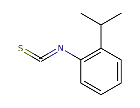 Molecular Structure of 36176-31-5 (2-ISOPROPYLPHENYL ISOTHIOCYANATE)
