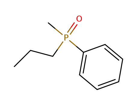 Molecular Structure of 4653-63-8 (Phosphine oxide, methylphenylpropyl-)