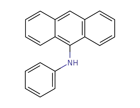Molecular Structure of 15424-38-1 (N-PHENYL-9-ANTHRAMINE)