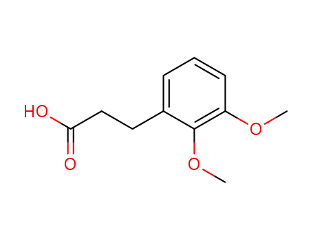 Molecular Structure of 10538-48-4 (3-(2,3-DIMETHOXYPHENYL)PROPANOIC ACID)