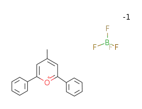 Molecular Structure of 2340-23-0 (Pyrylium, 4-methyl-2,6-diphenyl-, tetrafluoroborate(1-))