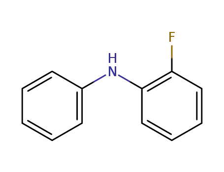 Molecular Structure of 328-20-1 (2-FLUORODIPHENYLAMINE)
