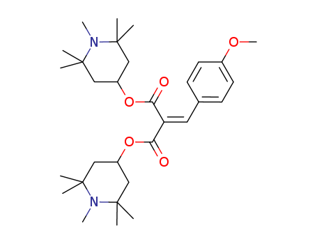 bis(1,2,2,6,6-pentamethylpiperidin-4-yl) 2-(4-methoxybenzylidene)malonate