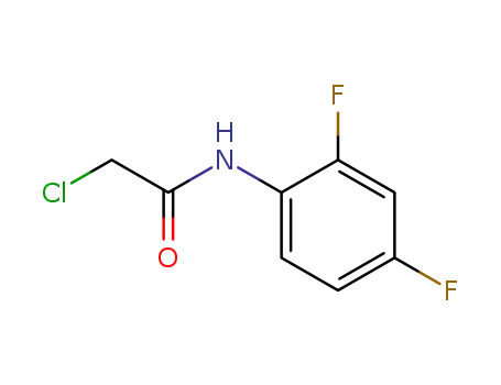 Molecular Structure of 96980-65-3 (N-CHLOROACETYL-2,4-DIFLUOROANILINE)