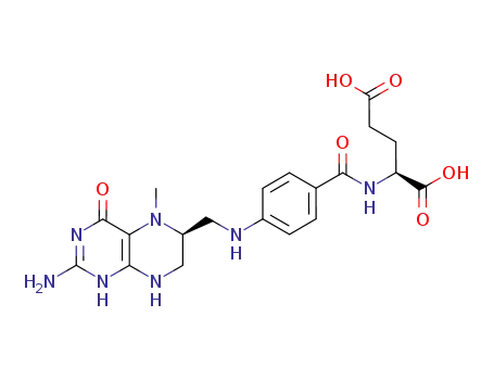 L-Glutamic acid,N-[4-[[(2-amino-3,4,5,6,7,8-hexahydro-5-methyl-4-oxo-6-pteridinyl)methyl]amino]benzoyl]-